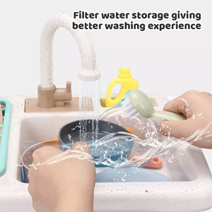 اسباب بازی سینک ظرفشویی کودک همراه با اجاق گاز FIVESTAR TOYS LERNING FUN _اسباب بازی لوازم خانگی